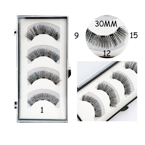 Magnetic Lashes Set 4 pieces magnetic lashes set natural magnetic eyelashes Factory