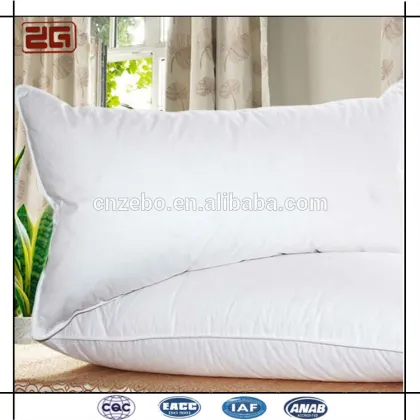 5 Star Soft Comfortable Wholesale Hotel Collection Pillow/ Bamboo Hotel Pillow/Down Pillow