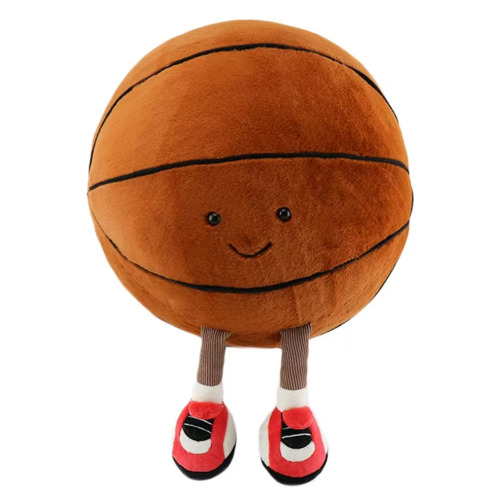 Creative basketball stuffed animal to commemorate gift