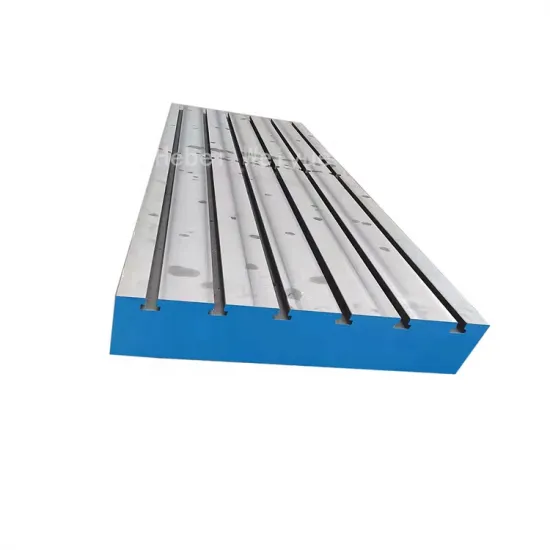 High Precision Machined Horizontal & Vertical Groove Welding Platform Standard Parts Cast Iron Workbench