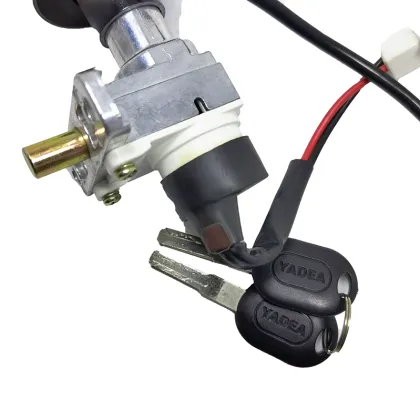 Universal 4-Wire Ignition Start Lock Key Switch for Motorcycle Ignition System