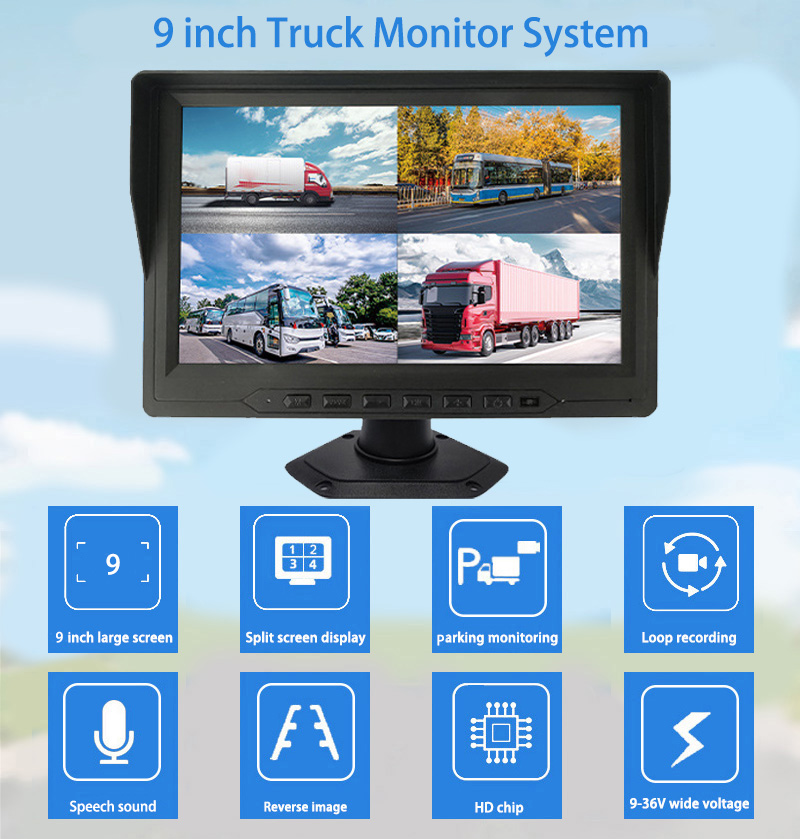 4ch vehicle monitor