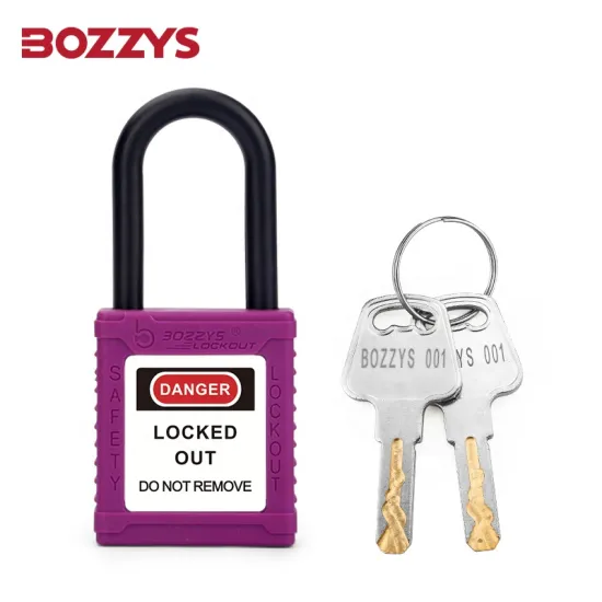 Non-Conductive Safety Padlocks for Electrical Lockout/Tagout