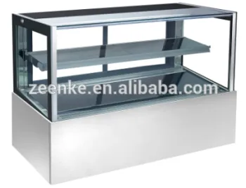 Factory direct supply upright back open cake showcase/bakery display