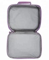 Последние дизайн фиолетовый Giltter девочек открытый изолированный мешок еды
