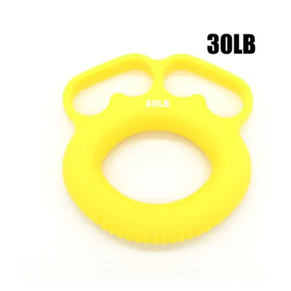 Finger Muscle Workout Silicone Power Exerciser Hand Grip Ring