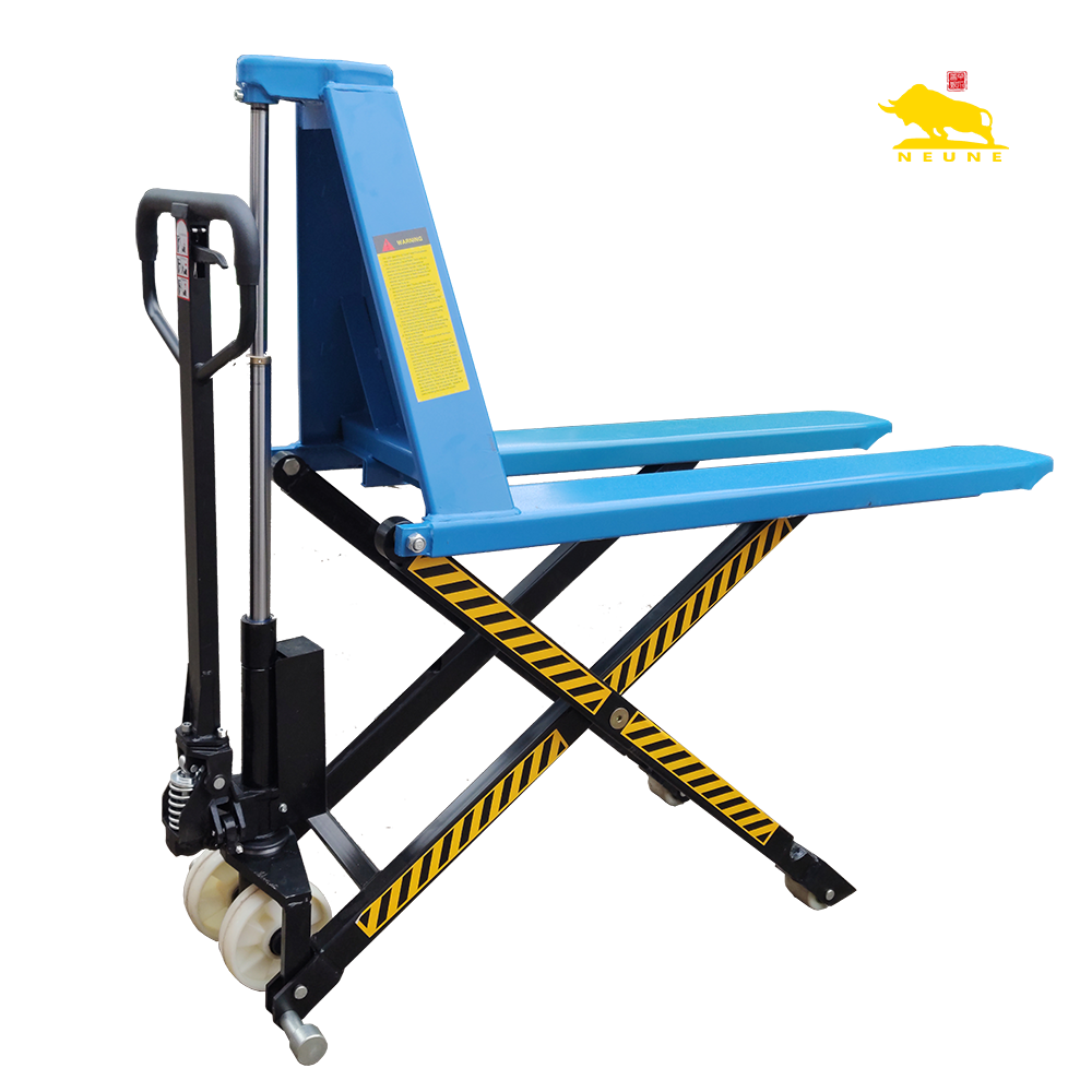 Manual High Scissor Lift Pallet Truck