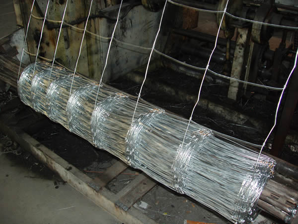 galvanized cattle fence