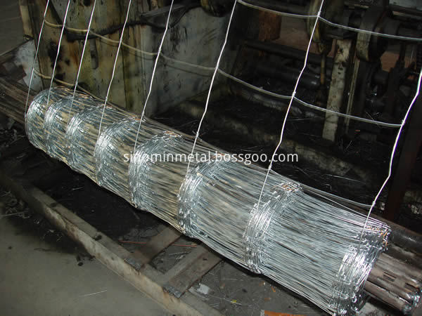 galvanized cattle fence