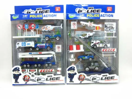 DIE CAST POLICE SET