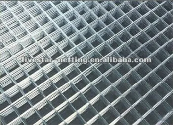 China manufacturer galvanized or PVC coated square welded wire mesh panel