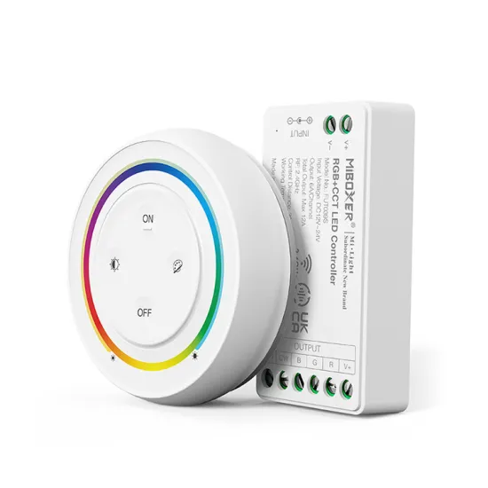 Miboxer 2.4G Mi-Light Rainbow Remote - RGB+CCT LED Strip Controller