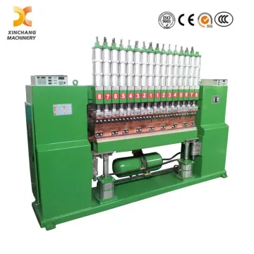 Durable Multi-Head Automatic Condenser Wire Mesh Spot Welding Machine