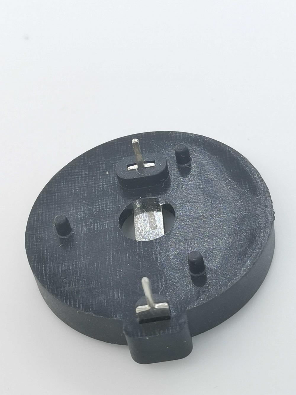 Münzzellhalter/Stecker für CR2430 bis Lochhalterung (THM)