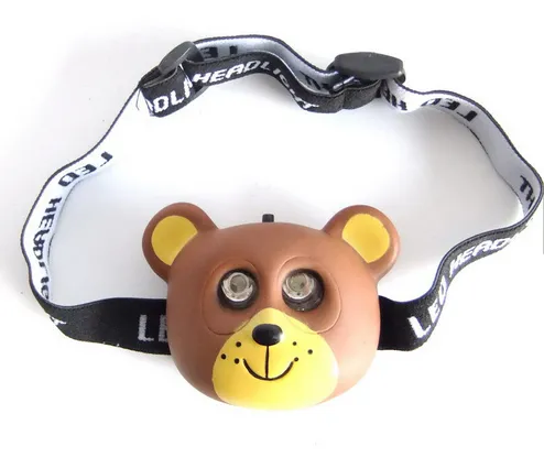 children new style cute led animal headlamps