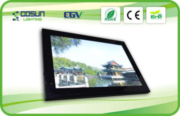 Magnetic Double Side Slim Led Light Boxes 12v / 24v Aluminium For Restaurant