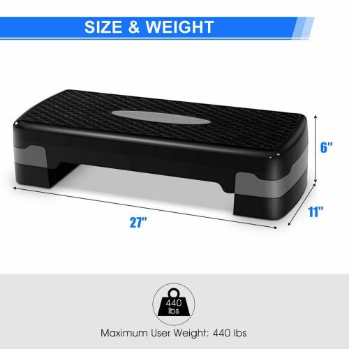 Exercise Pedal Board Aerobic Steps Platform