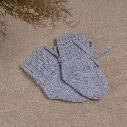 Cute Knitted Wool Socks for Newborns - Autumn Infant Booties