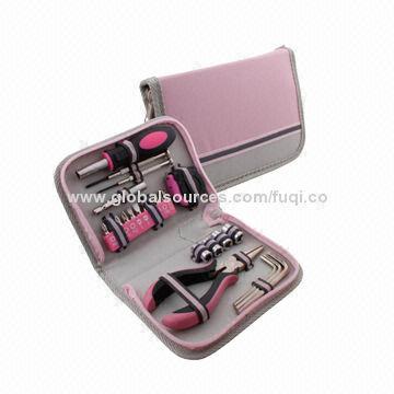 23-piece high grade tool kit, made of carbon steel