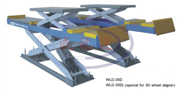 Big Scissor Lift Wld-35dl (special for 3D wheel aligner)