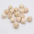 DIY Wood Beads Octagonal Faceted Beads10x10MM