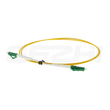 Corning Cable Single Mode Simplex Fiber Optic Patch Cord LC/APC