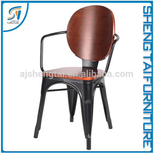 Popular restaurant furniture metal dining chair with good price