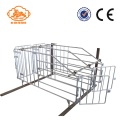 Galvanizado Q235 Steel Gestation Stall para porcos