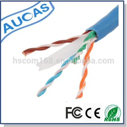 Manufacturer 4 Pairs UTP Cat6 Network Cable Like Belden Cable 305m