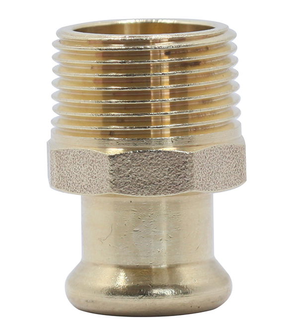 Brass Press Male Adapter