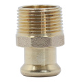 Brass Press Male Adapter