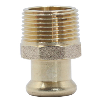 Brass Press Male Adapter