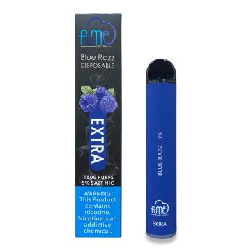 Fume jetable Extra 1500 Puffs Electronic Cigarette