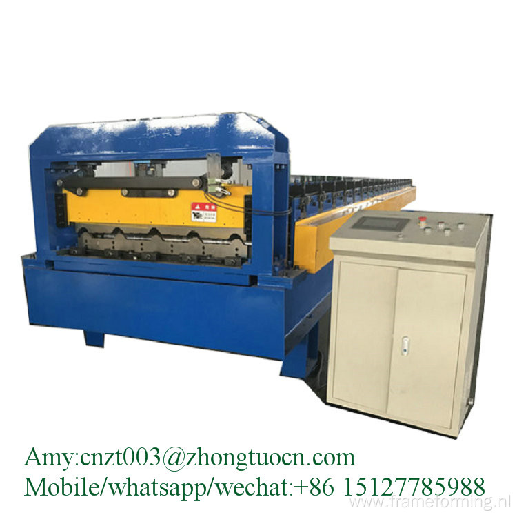 portable standing seam metal roof  machine