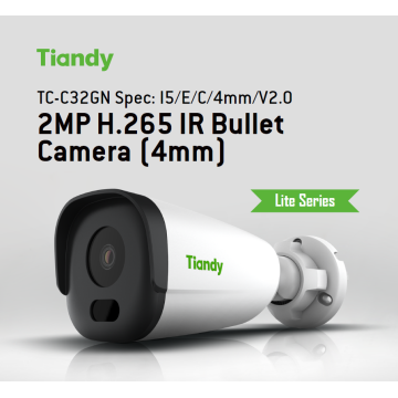 4MP Tiandy TC-C34GN Bullet CCTV Camera