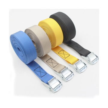 Zinc Alloy Snap Polyester Cargo Cam Buckle Tie Down Ratchet Straps - 25mm/38mm/50mm