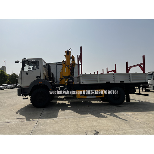 BEIBEN RHD 4X4 CRANE ARTICULADO DE CAMINHA PARTIMAISTIVO DE TROCAÇÃO XCMG 6.3T