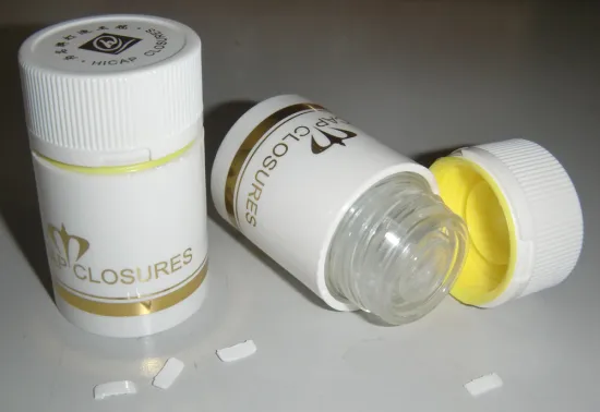 Vodka snap on aluminium PP closures