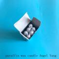 6PCS Black out candles box