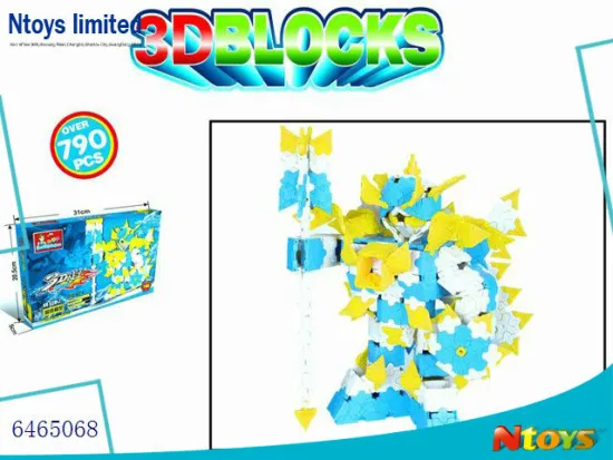 6465068 3D PUZZLE SOLDIERS PESEIDON 790PCS