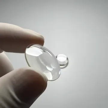 Custom Optical Plano-Convex Lenses 20mm/30mm/40mm Glass Fused Silica BK7 K9 for Optical Devices