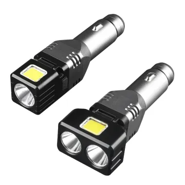 Emergency Mini Linterna: A Rotating, Car- rechargeable, EDC Small LED Multifunctional Mini Flashlight