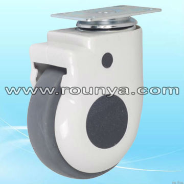 ABS covered Swivel top plate models For Home Care Or Hospital Bed Caster