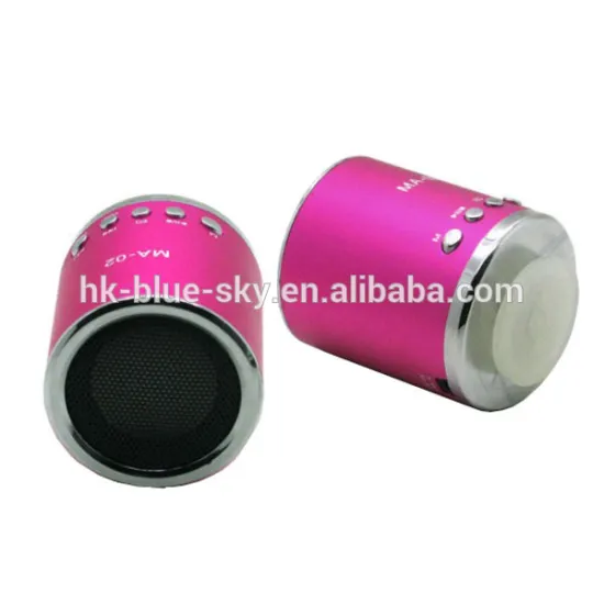 cheap price round shaped mini portable design box speaker sound system