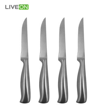 Roestvrij staal holle handvat Steak Knife Set