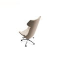 Contemporary Visitor Swivel Fabric Commercial Armchair