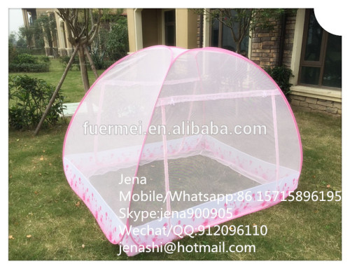 polyester mosquito net with steel wire