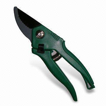 Pruning Shears with PP Handle, Made of 2CR13 Stainless Steel