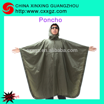 190T military rain poncho