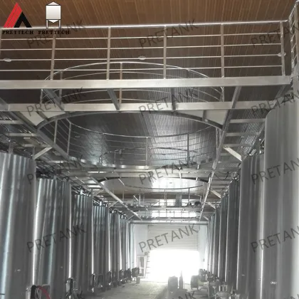 Stainless Steel Conical Fermenter for Red Wine - Winery Equipment